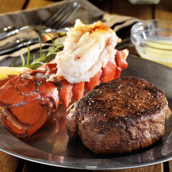 Filet Mignon and Lobster Tail Duo